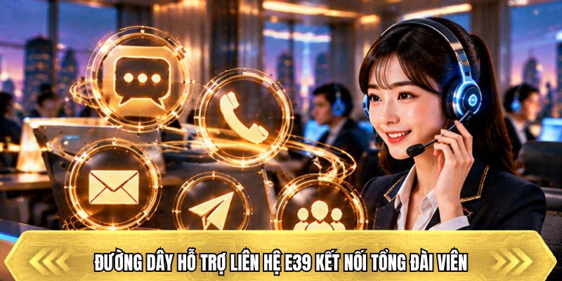 Đường dây hỗ trợ liên hệ E39 kết nối tổng đài viên