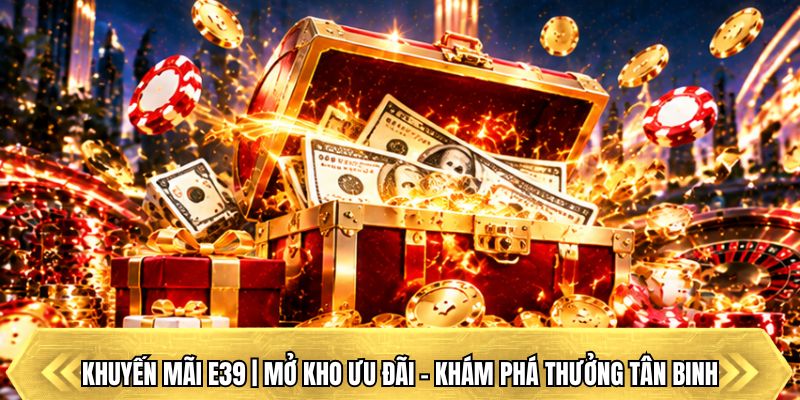 Khuyến Mãi E39 | Mở Kho Ưu Đãi - Khám Phá Thưởng Tân Binh