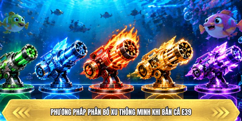 Phương pháp phân bổ xu thông minh khi bắn cá E39