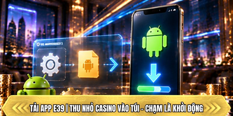 Tải App E39 | Thu Nhỏ Casino Vào Túi - Chạm Là Khởi Động
